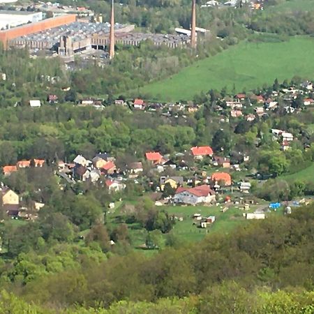 Pension Vyhlídka Klásterec nad Ohrí Exterior foto