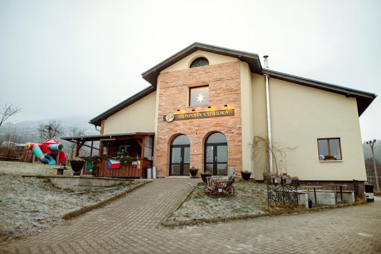 Pension Vyhlídka Klásterec nad Ohrí Exterior foto
